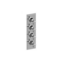 Graff G-8179-C15E0-PC-T - Finezza DUE Finezza DUE, Vignola M-Series Valve Trim with Four Handles