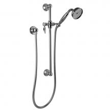 Graff G-8600-LM14S-PC - Traditional Handshower w/Wall-Mounted Slide Bar
