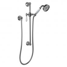 Graff G-8630-LC1S-PC - Adley Traditional Handshower w/Wall-Mounted Slide Bar