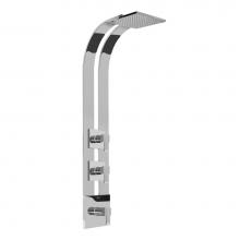Graff G-8850-LM38S-PC-T - Shower Panel and Handles