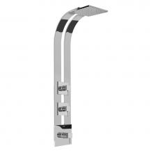 Graff G-8850-LM39S-PC-T - Shower Panel and Handles