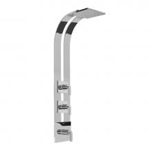 Graff G-8850-LM40S-PC-T - Shower Panel and Handles