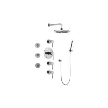 Graff GB1.122A-LM37S-PC-T - Full Thermostatic Shower System (Trim Only)