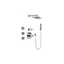 Graff GC5.122A-C14S-PC-T - Full Thermostatic Shower System with Transfer Valve (Trim Only)