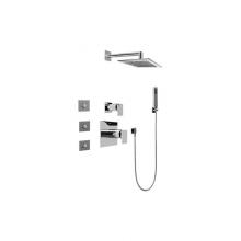 Graff GC5.122A-LM31S-PC-T - Full Thermostatic Shower System with Transfer Valve (Trim Only)