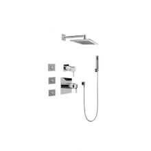 Graff GC5.122A-LM39S-PC-T - Full Thermostatic Shower System with Transfer Valve (Trim Only)