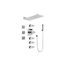 Graff GH1.123A-C14S-PC - Full Square Thermostatic Shower System