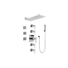 Graff GH1.123A-LM38S-PC - Full Square Thermostatic Shower System
