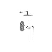 Graff GL2.022WD-C17E0-PC - M-Series Thermostatic Shower System - Shower with Handshower (Rough & Trim)