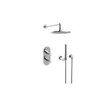 Graff GL2.022WD-C19E0-PC/OX - M-Series Thermostatic Shower System - Shower with Handshower (Rough & Trim)