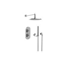 Graff GL2.022WD-LM45E0-PC - M-Series Thermostatic Shower System - Shower with Handshower (Rough & Trim)