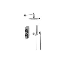 Graff GL2.022WD-LM58E0-PC - M-Series Thermostatic Shower System - Shower with Handshower (Rough & Trim)