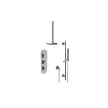 Graff GL3.011WB-LM42E0-PC - M-Series Thermostatic Shower System Shower with Handshower (Rough & Trim)