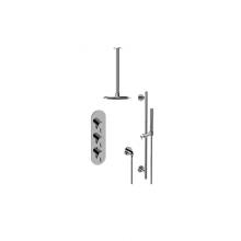Graff GL3.011WB-LM46E0-PC - M-Series Thermostatic Shower System Shower with Handshower (Rough & Trim)