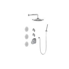 Graff GL3.112SH-LM45E0-PC - M-Series Full Thermostatic Shower System (Rough & Trim)