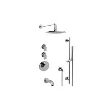 Graff GL3.612ST-LM42E0-PC-T - M-Series Full Thermostatic Shower System w/Diverter Valve (Trim Only)