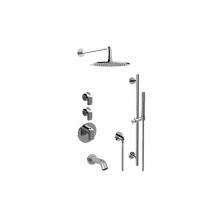 Graff GL3.612ST-LM58E0-PC - M-Series Full Thermostatic Shower System w/Diverter Valve (Rough & Trim)