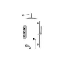 Graff GL3.612WV-LM42E0-PC-T - M-Series Full Thermostatic Shower System (Trim Only)