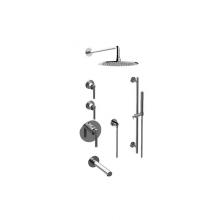 Graff GL3.J42ST-LM57E0-PC-T - M-Series Thermostatic Shower System Tub and Shower with Handshower (Trim Only)