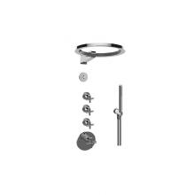 Graff GL4.029SC-C17E0-PC-T - M-Series Thermostatic Set w/Ametis Ring and Handshower (Trim Only)