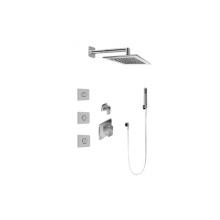 Graff GM2.122SG-LM31E0-PC-T - M-Series Full Thermostatic Shower System w/Diverter Valve (Trim Only)