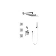 Graff GM2.122SG-LM38E0-PC - M-Series Full Thermostatic Shower System w/Diverter Valve (Rough & Trim)