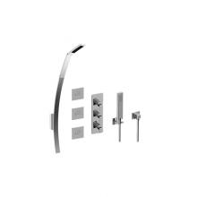 Graff GM3.128WH-LM40E0-PC - M-Series Full Thermostatic Shower System (Rough & Trim)