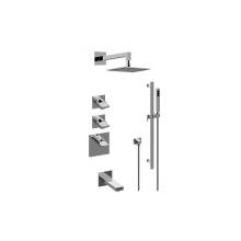 Graff GM3.612ST-C14E0-PC - M-Series Thermostatic Shower System - Tub and Shower with Handshower (Rough & Trim)