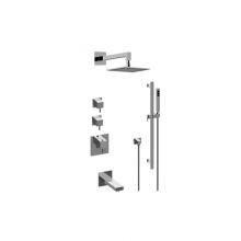 Graff GM3.612ST-LM39E0-PC - M-Series Thermostatic Shower System - Tub and Shower with Handshower (Rough & Trim)