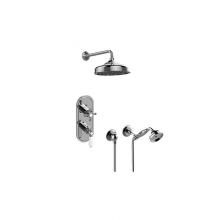 Graff GS2.022WD-LC1C2-PC - M-Series Thermostatic Shower System - Shower with Handshower (Rough & Trim)