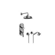 Graff GS2.022WD-LM34C2-PC - M-Series Thermostatic Shower System - Shower with Handshower (Rough & Trim)