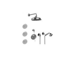 Graff GS2.122SG-LC1E0-PC-T - M-Series Full Thermostatic Shower System (Trim Only)