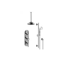 Graff GS3.011WB-ALM15C2-PC-T - M-Series Thermostatic Shower System - Shower with Handshower (Trim Only)