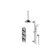 Graff GS3.011WB-ALM22C3-PC-T - M-Series Thermostatic Shower System - Shower with Handshower (Trim Only)