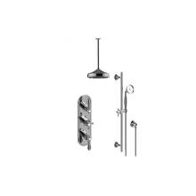 Graff GS3.011WB-ALM34C2-PC-T - M-Series Thermostatic Shower System - Shower with Handshower (Trim Only)