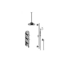 Graff GS3.011WB-LM34C2-PC-T - M-Series Thermostatic Shower System - Shower with Handshower (Trim Only)
