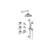Graff GS3.112SH-C2E0-PC-T - M-Series Full Thermostatic Shower System (Trim Only)