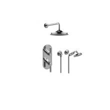 Graff GT2.022WD-LM56E0-PC - M-Series Thermostatic Shower System - Shower with Handshower (Rough & Trim)