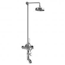 Graff CD3.02-PC - Exposed Thermostatic Tub and Shower System (Rough & Trim)