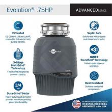 Insinkerator Pro Series 80021-ISE - Evolution .75HP Garbage Disposal