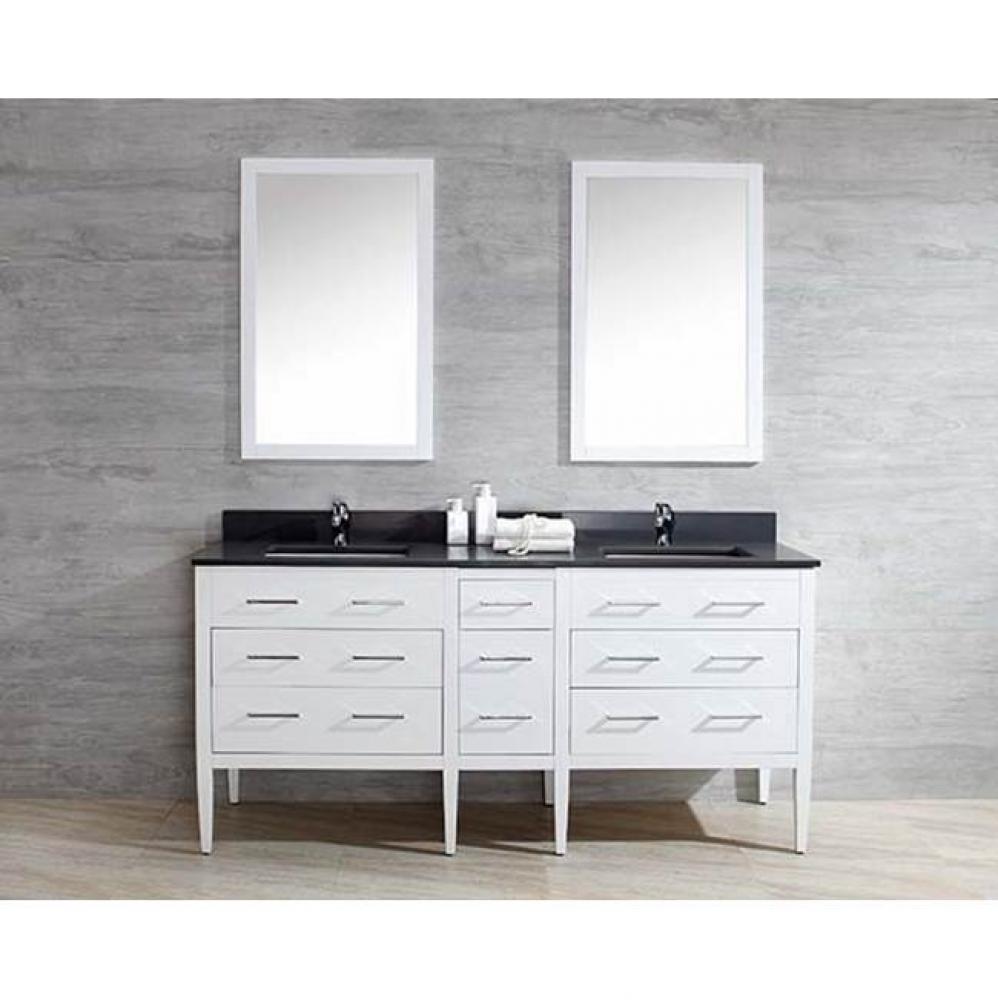 Sydney 73'' double-sink vanity set