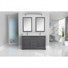 Tidal Bath CMDC-618000-QA - Camden 61'' double-sink vanity set