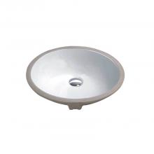 Tidal Bath CUS-100 - Sink - Oval Ceramic Undermount