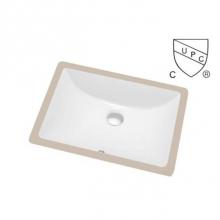 Tidal Bath CUS-200 - Sink - Rectangular Ceramic Undermount