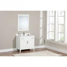 Tidal Bath LDNC-373100-QA - Linden 37'' single-sink vanity set