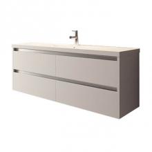 Tidal Bath s-473 - Solo wall-mount single-sink set