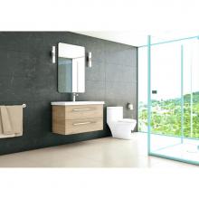 Tidal Bath TBA-367 - New Atom 36'' wall-mount single-sink set