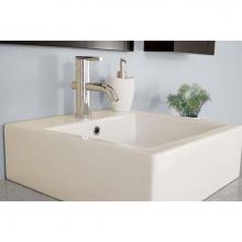 Tidal Bath CVS-100 - Titan 18.5'' Square Ceramic Vessel Sink