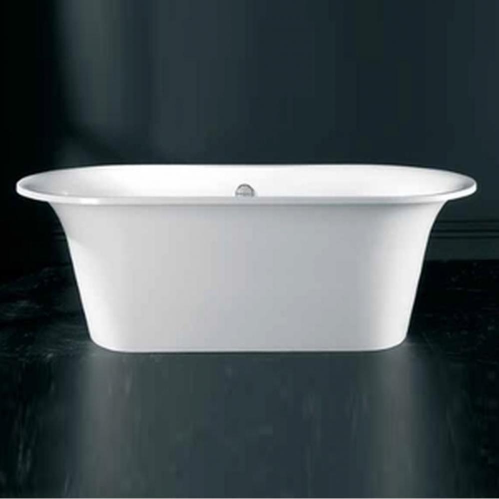 Monaco one piece freestanding tub with overflow. Paint