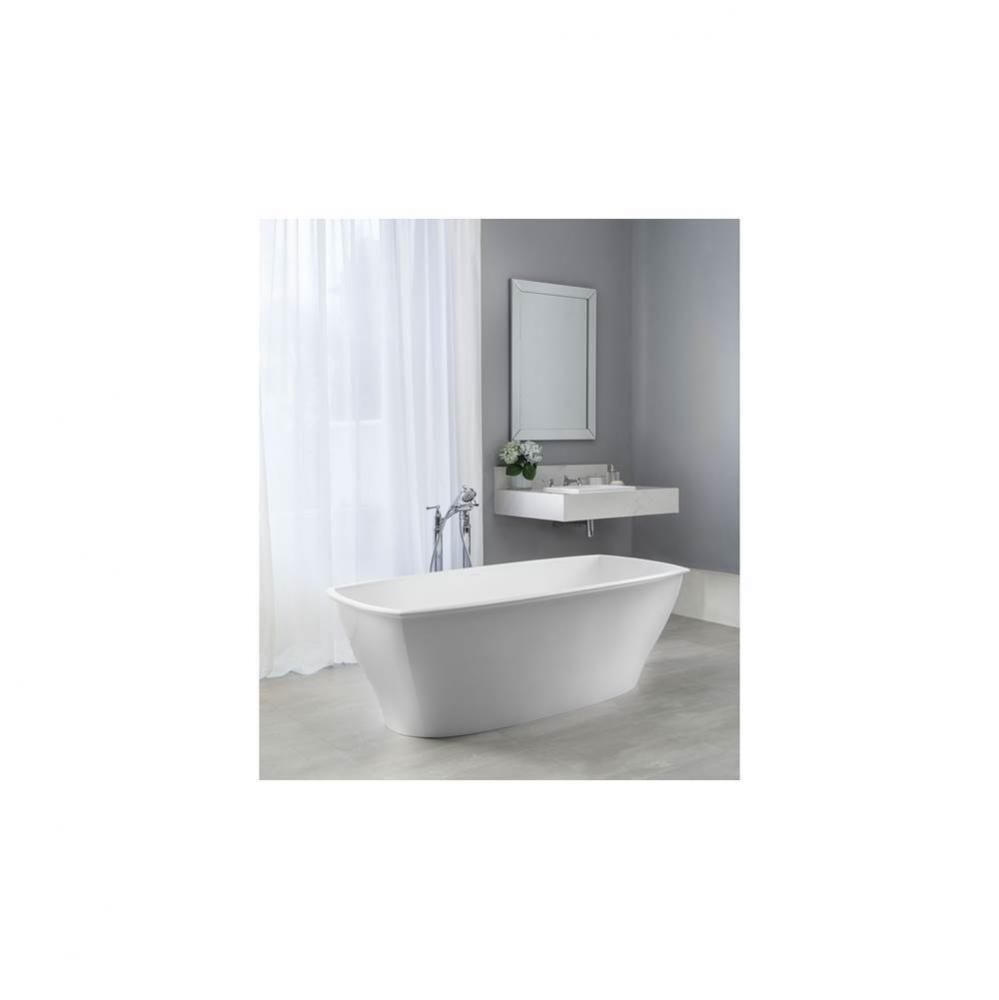 Pembroke freestanding tub with
